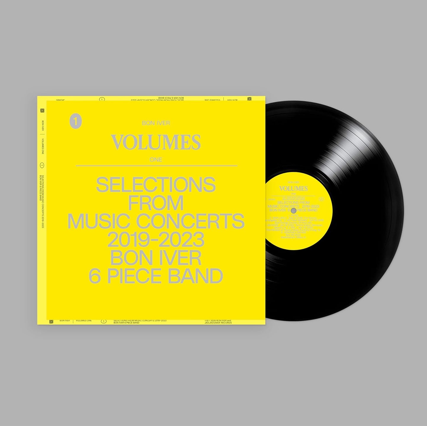 Bon Iver - Volumes: One. Selections From Music Concerts 2019-2023