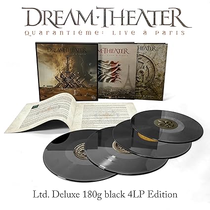 Dream Theater - Quarantième: Live À Paris (edición deluxe limitada 4LP)