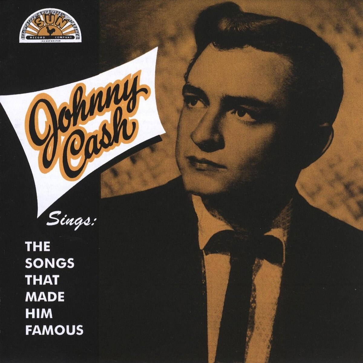 Vinilo Johnny Cash Sings The Songs That Made Him Famous LP color Supersonic Discos Santander