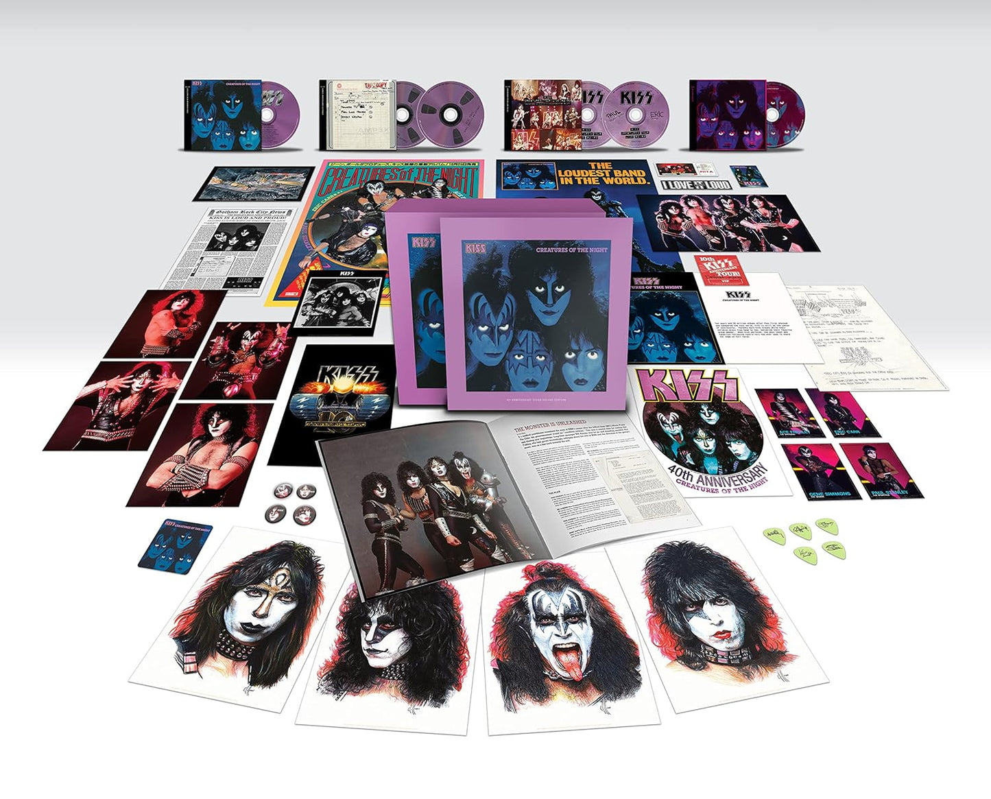 Kiss - Creatures Of The Night (40th Anniversary Box)