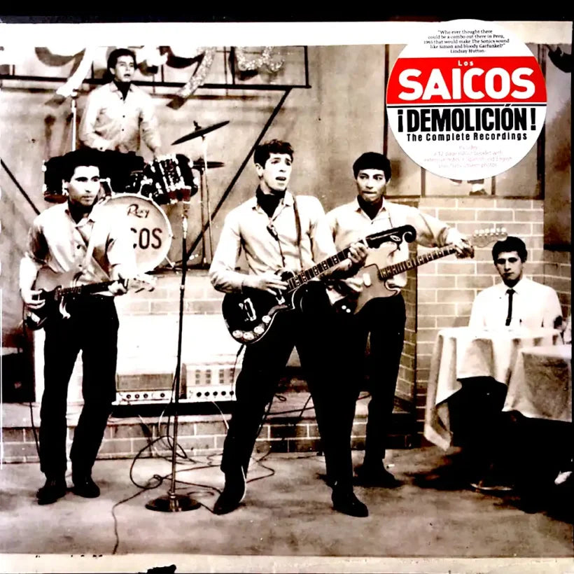 Vinilo Los Saicos Demolición. The Complete Recordings LP Supersonic Discos Santander