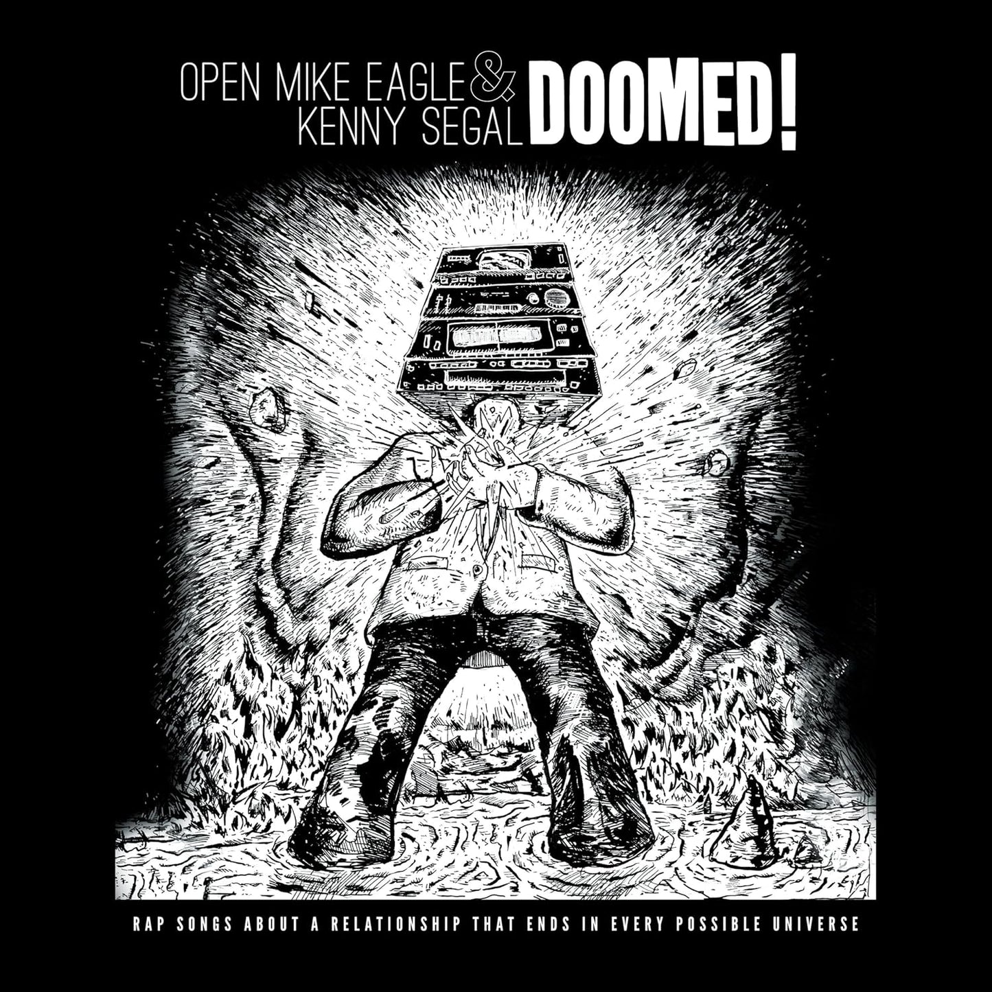 Vinilo Open Mike & Kenny Segal DOOMED! LP Supersonic Discos Santander