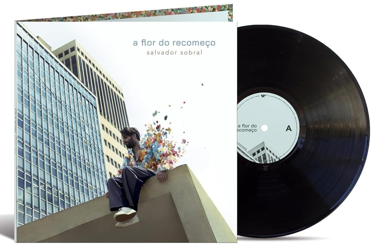 Vinilo Salvador Sobral A Flor Do Recomeço LP Supersonic Discos Santander