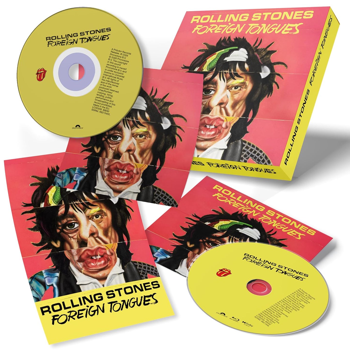 CD The Rolling Stones Foreign Tongues CD + Blu-ray Boxset Supersonic Discos Santander