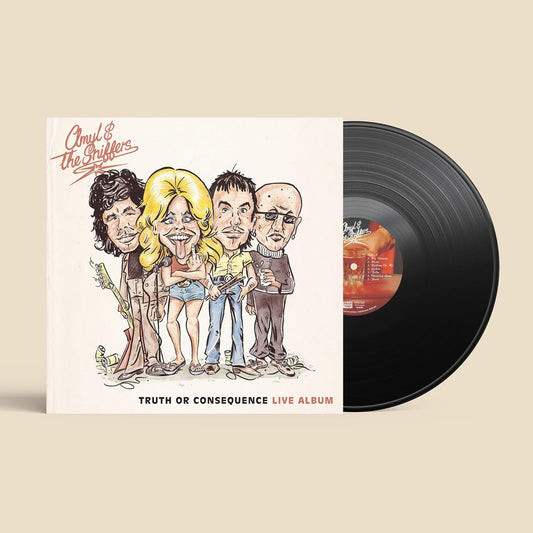 Vinilo Amyl And The Sniffers Truth Or Consequence Live Album LP Supersonic Discos Santander