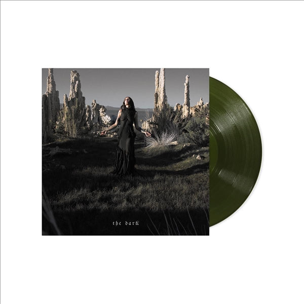 Vinilo Chelsea Wolfe The Dark LP Translucent dark grass green Supersonic Discos Santander