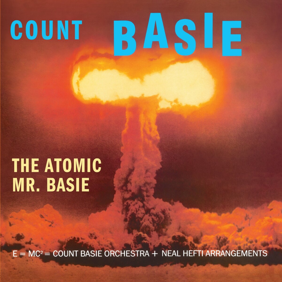 Vinilo Count Basie The Atomic Mr. Basie LP naranja Supersonic Discos Santander