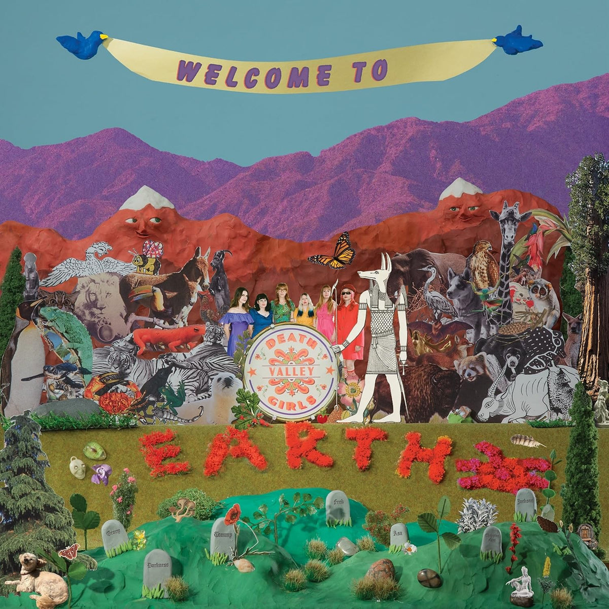 Vinilo Death Valley Girls Welcome To Earth LP color Supersonic Discos Santander