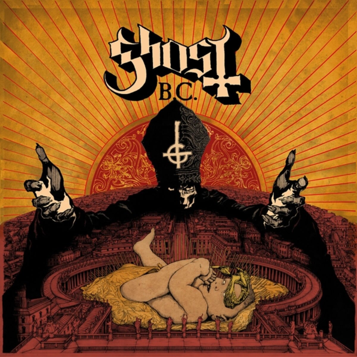 Vinilo Ghost B.C. Infestissumam LP Supersonic Discos Santander
