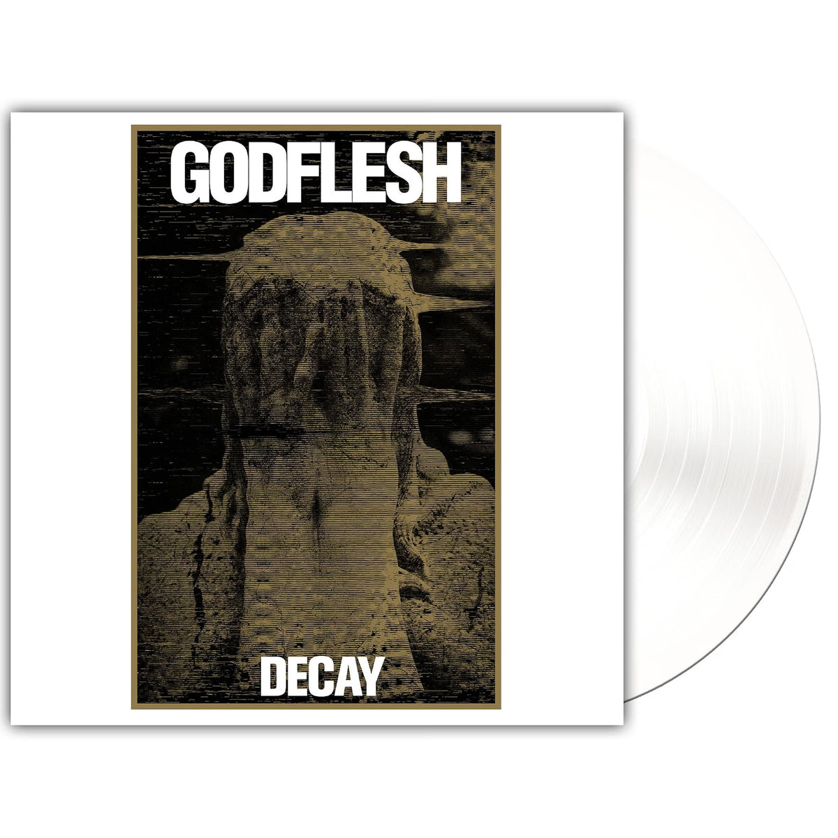 Vinilo Godflesh Decay LP blanco Supersonic Discos Santander