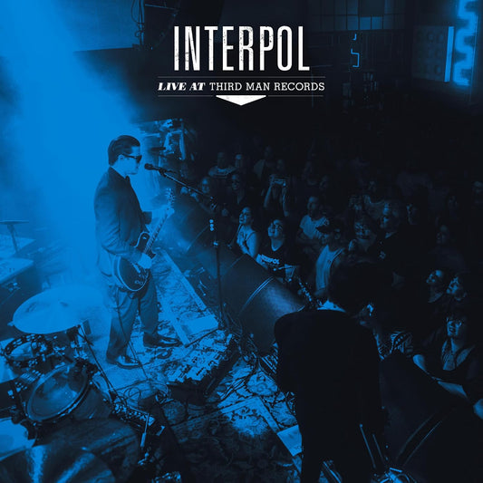 Vinilo Interpol Live At Third Man Records LP Supersonic Discos Santander