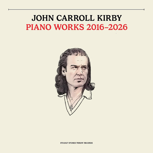 Vinilo John Carroll Kirby Piano Works 2016-2026 LP Supersonic Discos Santander