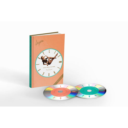 CD Kylie Minogue Step Back In Time: The Definitive Collection 2CD + Libro Supersonic Discos Santander