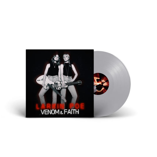 Vinilo Larkin Poe Venom & Faith LP color gris Supersonic Discos Santander