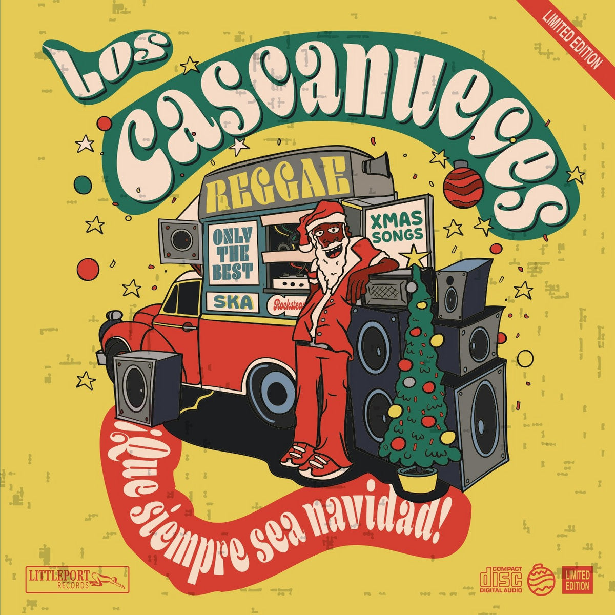 CD Los Cascanueces ¡Qué Siempre Sea Navidad! Supersonic Discos Santander