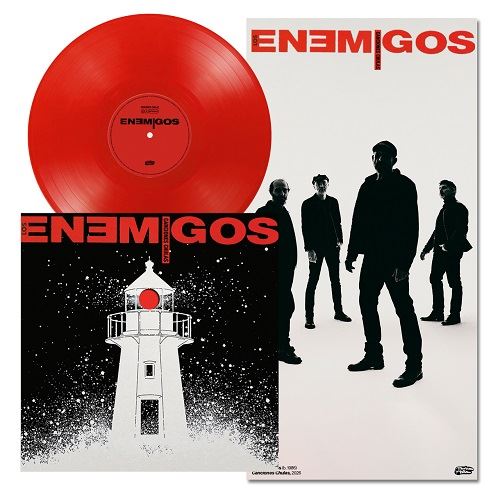 Vinilo Los Enemigos Canciones Chulas LP edición limitada rojo Supersonic Discos Santander