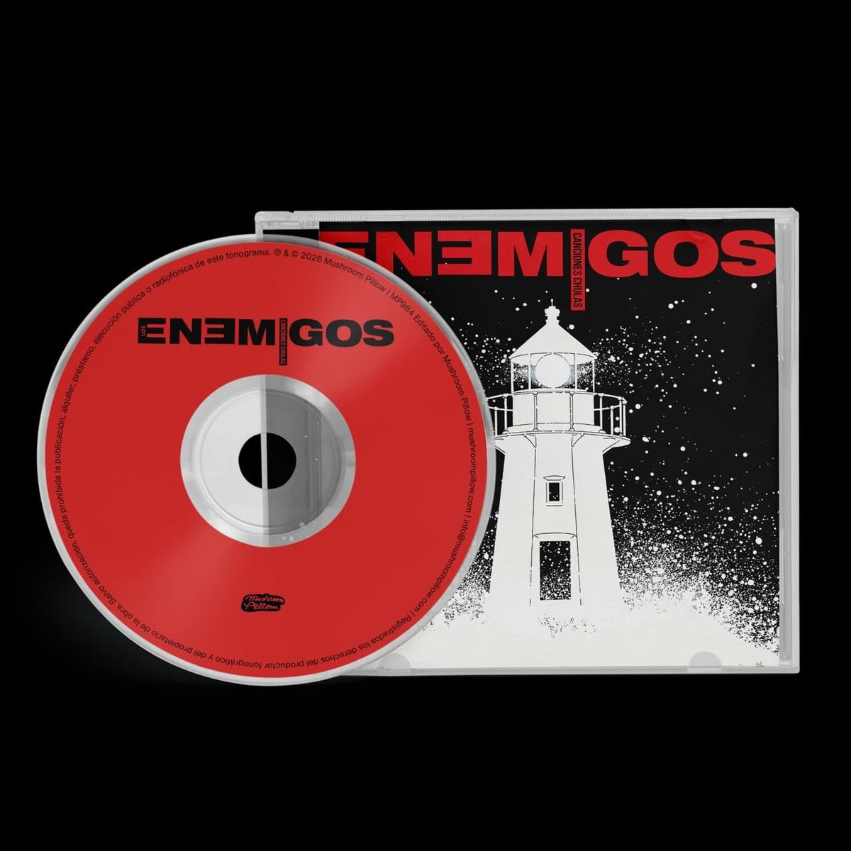 CD Los Enemigos Canciones Chulas Supersonic Discos Santander