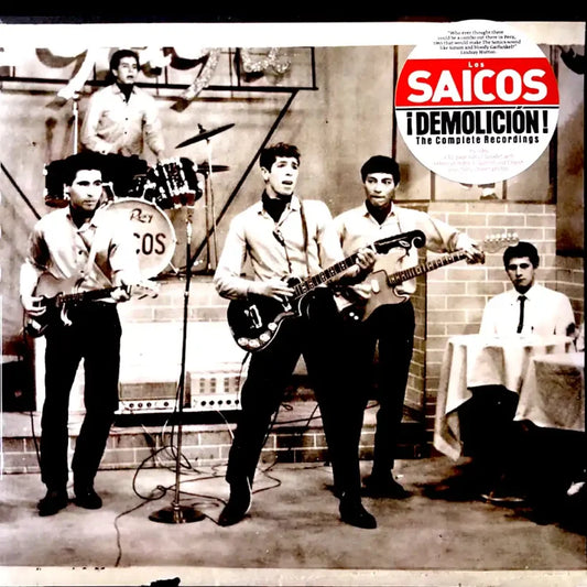 Vinilo Los Saicos Demolición. The Complete Recordings LP Supersonic Discos Santander