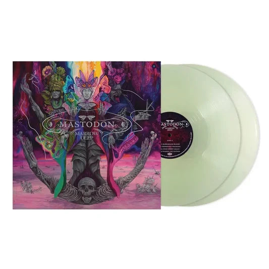 Vinilo Mastodon Marrow Deep 2LP Coke Bottle Clear Supersonic Discos Santander