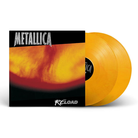Vinilo Metallica Reload 2LP de color amarillo Supersonic Discos Santander