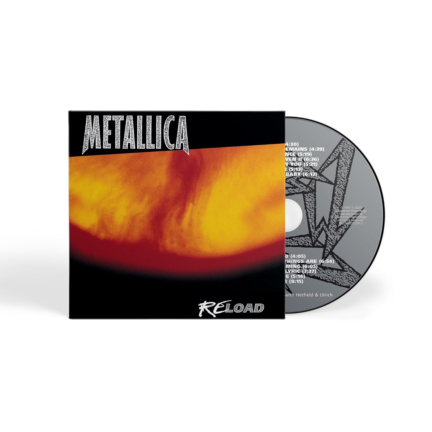 CD Metallica Reload remasterizado Supersonic Discos Santander