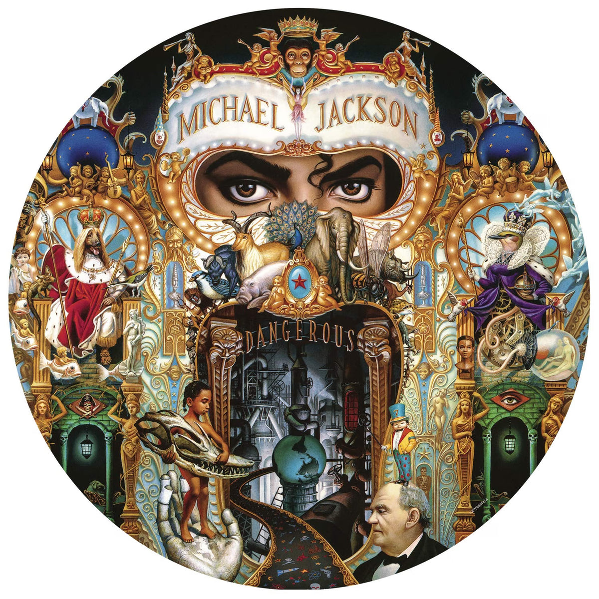 Vinilo Michael Jackson Dangerous Picture Disc Supersonic Discos Santander