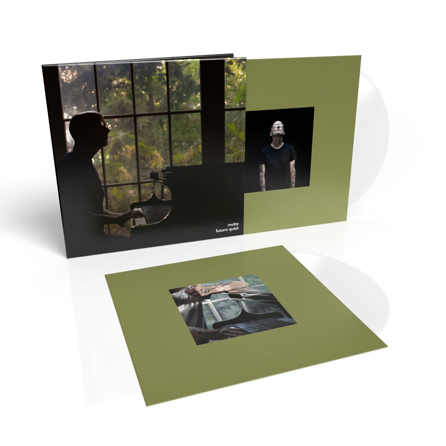 Vinilo Moby Future Quiet 2LP de color Supersonic Discos Santander