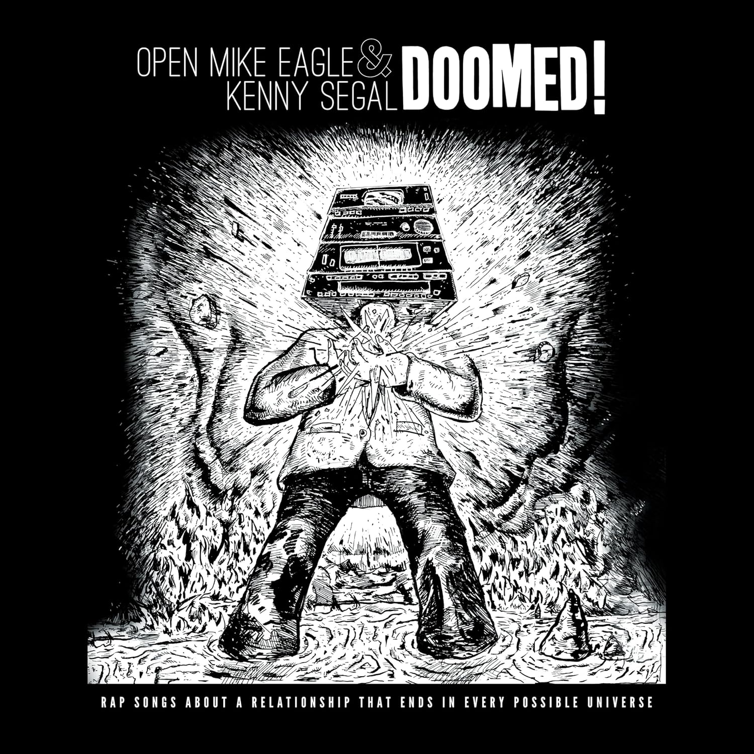 Vinilo Open Mike & Kenny Segal DOOMED! LP Supersonic Discos Santander