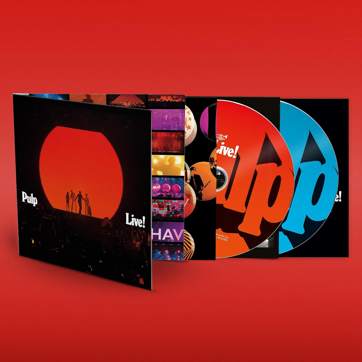 CD Pulp Live! 2CD Supersonic Discos Santander