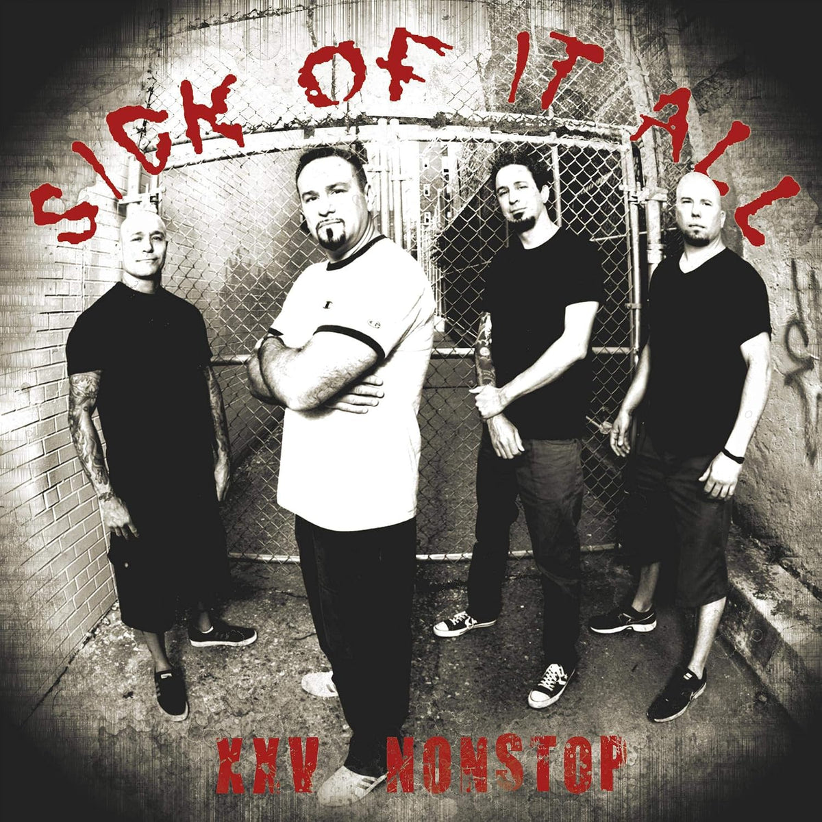 Vinilo Sick Of It All XXV Nonstop LP Supersonic Discos Santander
