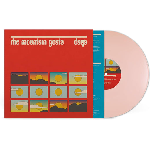 Vinilo The Mountain Goats Days LP deluxe indies rosa Supersonic Discos Santander