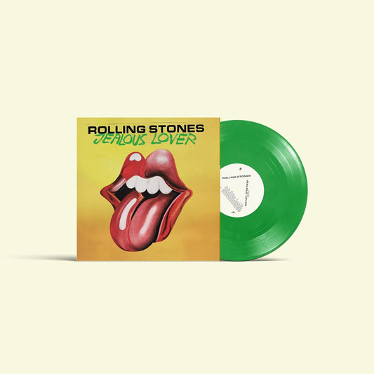 Vinilo The Rolling Stones Jealous Lover Single 10" de color Supersonic Discos Santander