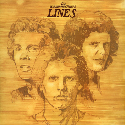Vinilo The Walker Brothers Lines edición limitada LP de color Supersonic Discos Santander