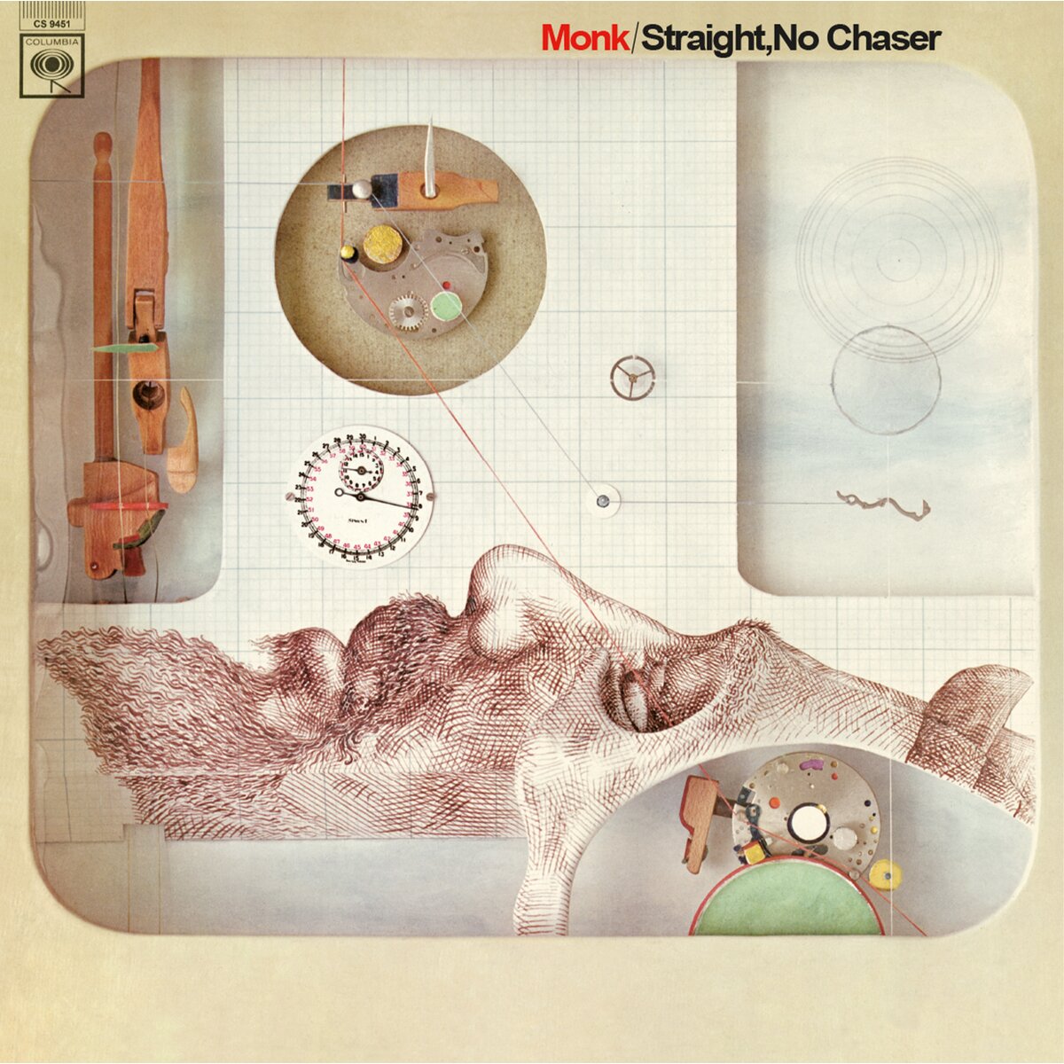 Vinilo Thelonious Monk Straight, No Chaser edición limitada LP de color 2500 copias numeradas Supersonic Discos Santander