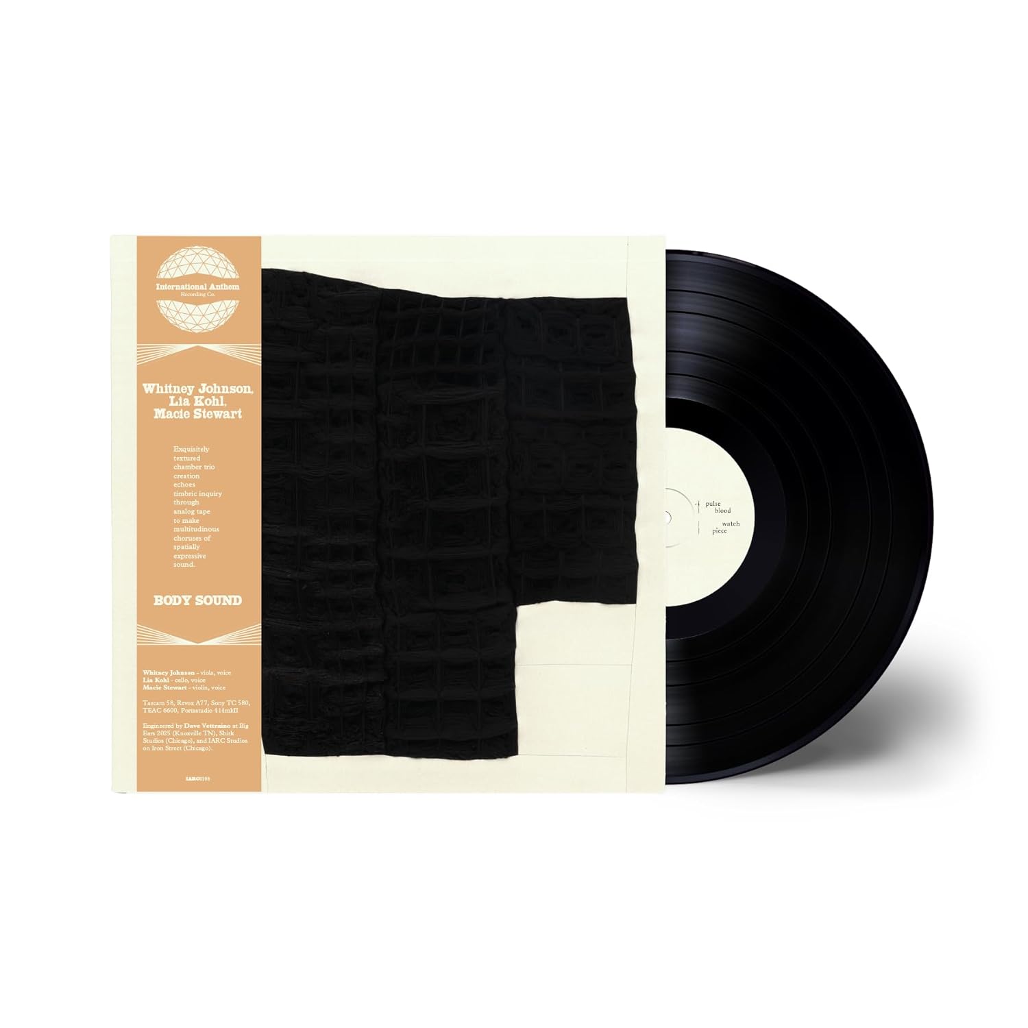 Vinilo Whitney Johnson, Lia Kohl & Macie Stewart Body Sound LP Supersonic Discos Santander